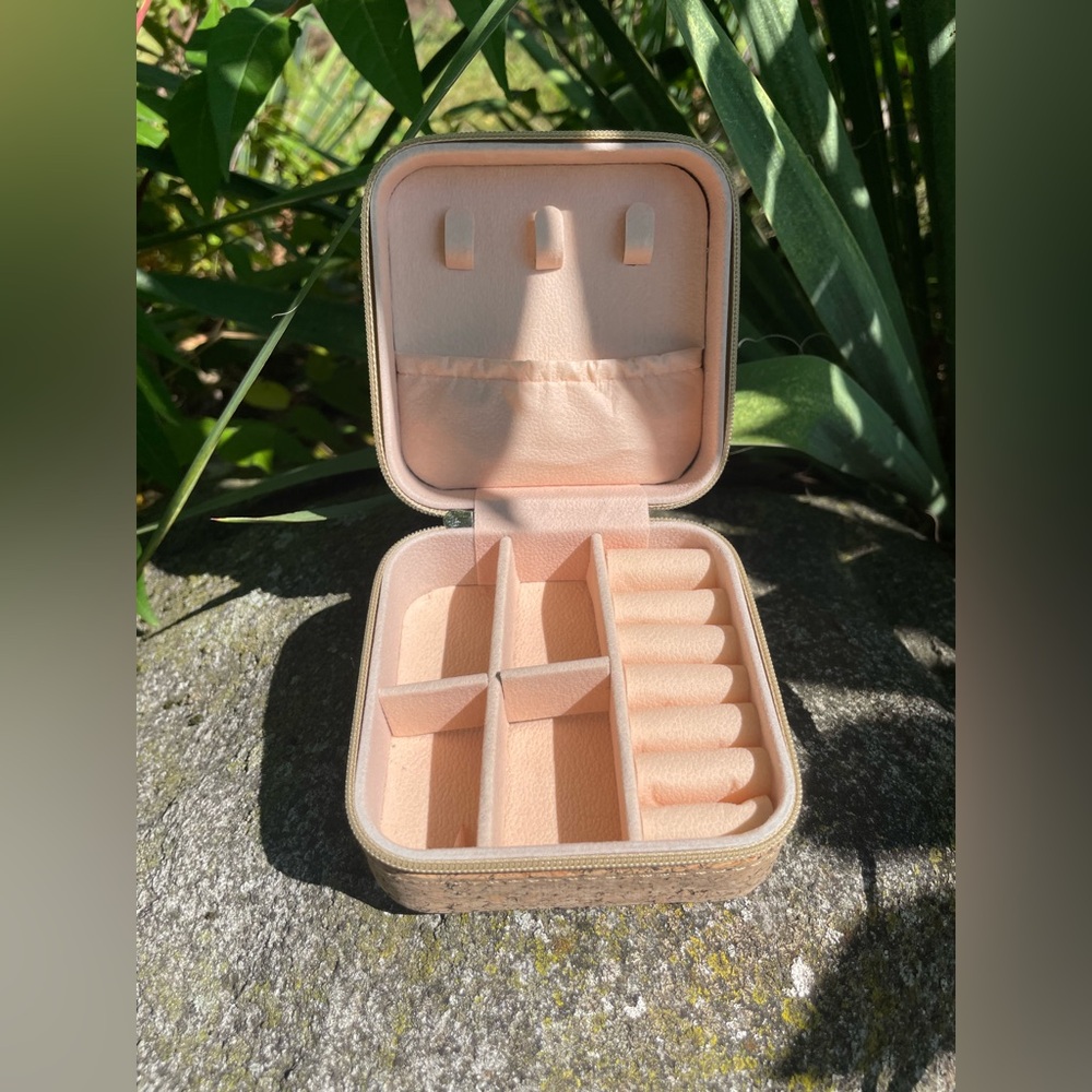 Luxe + Willow Cork Jewelry Box